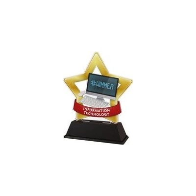 Poháry Bauer Akrylátová trofej STAR001M67 Studium