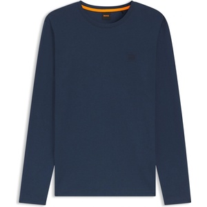 HUGO BOSS Фланелка с дълъг ръкав Boss Mens BOSS ORANGE Tacks Long Sleeve Top - Blue 464