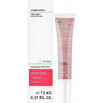KORRES Apothecary Wild Rose Bright-Eyed Cushion Cream Грижа за очите 15ml