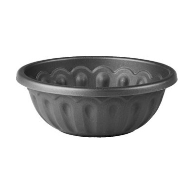 Plastia žardina Lea 30 cm antracit