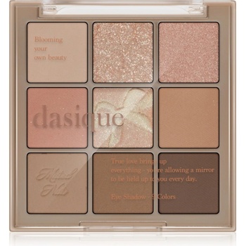 Dasique Eye Shadow Pallete палитра сенки за очи цвят 24 Muted Nuts 7 гр