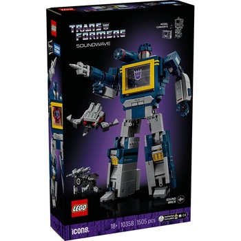 LEGO® ICONS™ - Transformers Soundwave (10358)