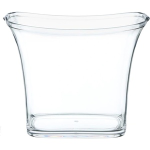 Kos Acrílicos KOS-(60057.00)-Шампаниера акрилна ПРАВОЪГЪЛНА 28x20xH21cm 6l (019423)