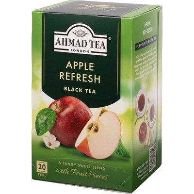 Ahmad Tea Apple Refresh černý porcovaný čaj 20 x 2 g