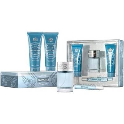 New Brand Комплект New Brand Invincible EDT 100 ml + EDT 10 ml + душ гел 130 ml + афтършейв гел 100 ml