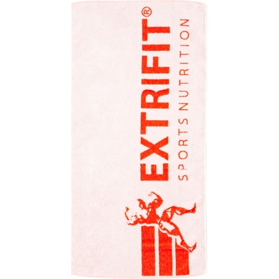 Extrifit Ručník bílo oranžový 50 x 100 cm bílá