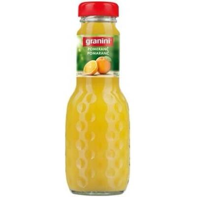 Granini Pomeranč 100% džus vratná láhev 24 x 200 ml