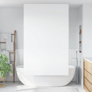 vidaXL Душ ролетна щора 130x240 см Ширина на плата 126 см (4014938)