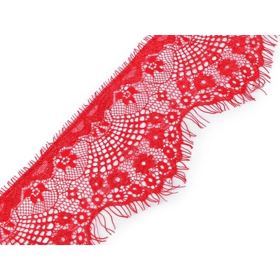 Francouzská krajka šíře 90 mm Varianta: červená, Balení: 3 m 42549/81137/248035 – Zbozi.Blesk.cz