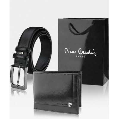 Pierre Cardin pánská opasek Dárek z pravé kůže +