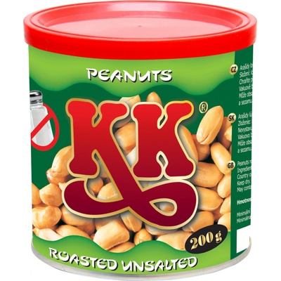 Alika K&K Arašídy pražené nesolené 200 g