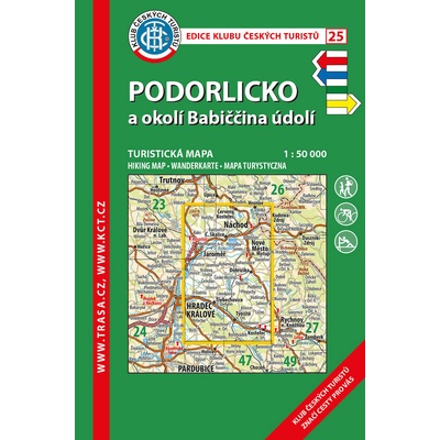 KČT 25 Podorlicko a okolí Babiččina údolí