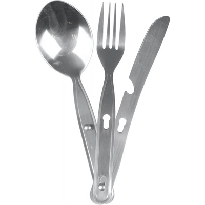 Bo-Camp Cutlery set Цвят: сребърен