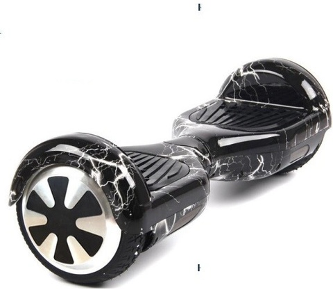 Hoverboard Standard černý s blesky