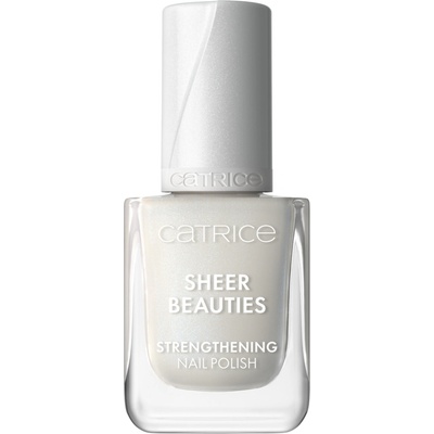 Catrice Sheer Beauties Strengthening Nail Polish posilňujúci lak na nechty odtieň 010 Milky Not Guilty 10.5 ml