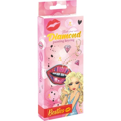 Udělej si svoji klíčenku pomocí kamínků Diamond Besties