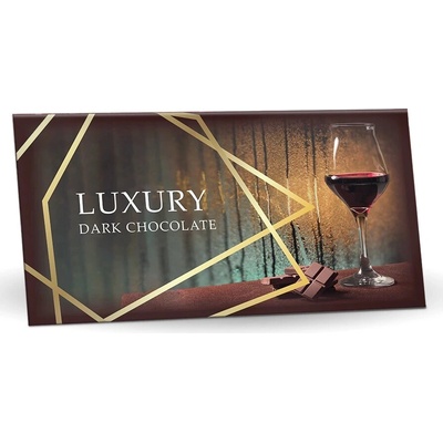 Selllot Luxury Hořká 60% Sklenička s červeným vínem 175 g