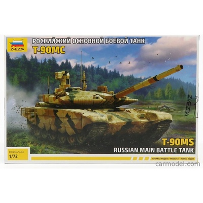 Zvezda Tank T90ms Russian Main Battle Tank 1:72