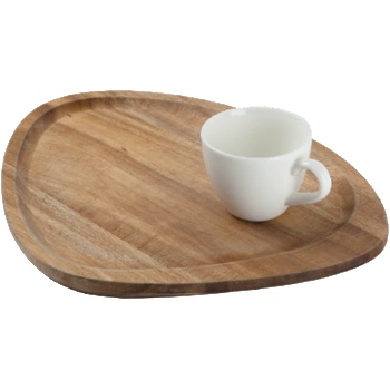 Image 1 of Bonna - Acacia Триъгълна дъска за сервиране на кафе (AKS 01TCB) (0101371)