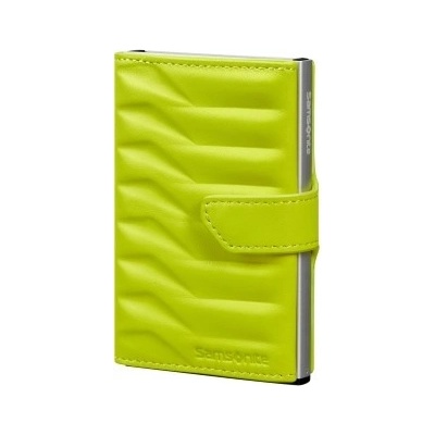 SAMSONITE Pouzdro na karty Proxis Alu Fit Lime 7 x 2 x 10 151926 1515 – Zboží Živě