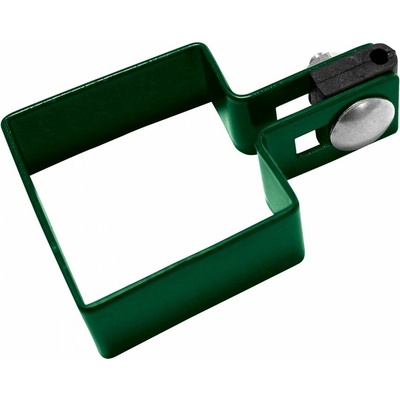 PILECKÝ Objímka plotového panelu PILOFOR pro sloupek PILOFOR poplastovaná koncová 60 x 60 mm zelená