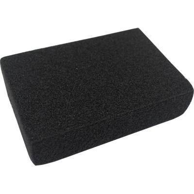 TOPTRADE hubka brúsna, zrnitosť 100, 100 x 70 x 25 mm