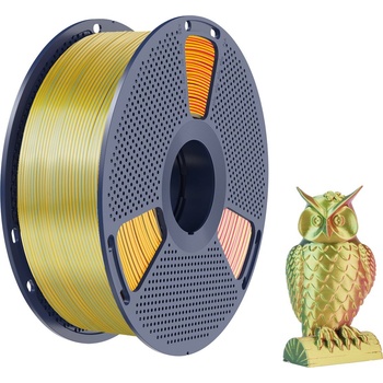 SUNLU Silk PLA+ Tri-Color Red Yellow Green - 1, 75 mm / 1000 g (6933582309435)