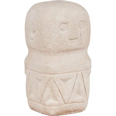 Nordic Living Béžová cementová soška Yoshi 10 cm