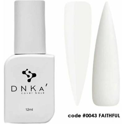 DNKa' Rubber Cover Base 0043 Faithful 12ml mléčně bílá gumová báze