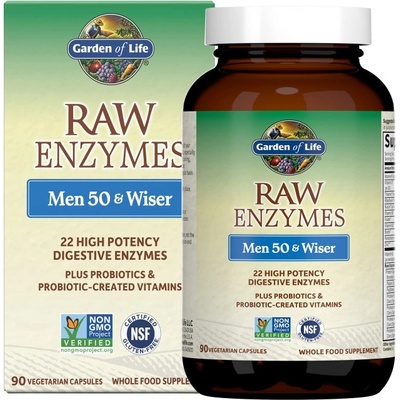 Garden of Life Raw Enzymes Men [90 капсули]