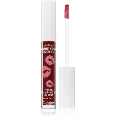 theBalm Plump Your Pucker Lip Gloss блясък за устни за по-голям обем цвят Dilly Dally 2.7ml
