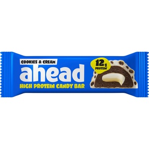 ahead High Protein Candy Bar Cookies & Cream - 45 г