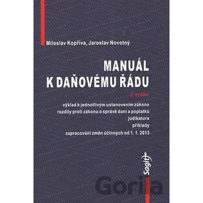 Manuál k daňovému řádu