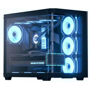 Aerocool P500C-G-BK-v1 Infinity Mirror A-RGB