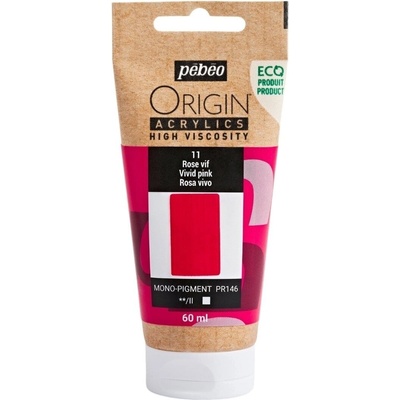 Pébéo Origin АКРИЛНА боя Vivid Pink 60 ml 1 бр (817011)