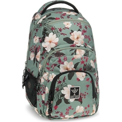 Ars Una Batoh AU2 Flowery zelená