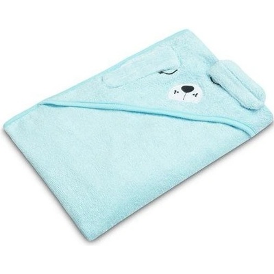 Sensillo osuška 100x100cm Pejsek modrá tyrkys – Zboží Dáma