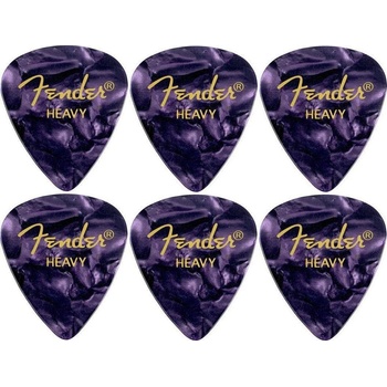Image 1 of Fender 351 Shape Premium 6 Purple Moto Перце за китара (098-2351-576-6PACK-SET)