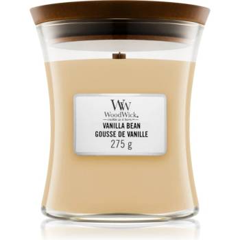 Image 1 of WoodWick Vanilla Bean ароматна свещ с дървен фитил 275 гр
