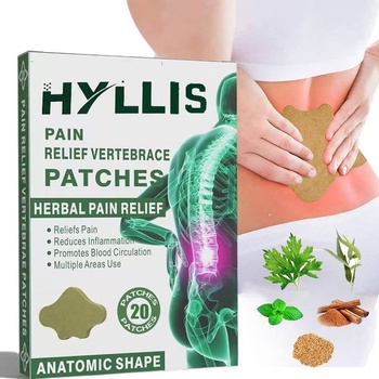 SidePatches Билкови пластири за болка в кръста, комплект 10 броя - SidePatches