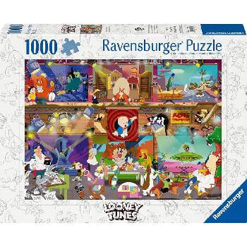 Ravensburger Пъзел Ravensburger от 1000 части - Шантави рисунки (12001811)