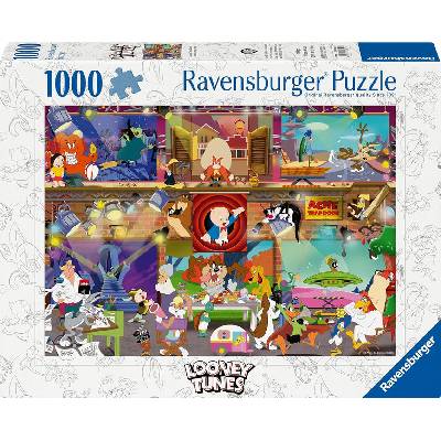 Ravensburger Пъзел Ravensburger от 1000 части - Шантави рисунки (12001811)
