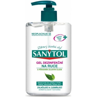 Sanytol dezinfekční gel na ruce vyživující 250 ml