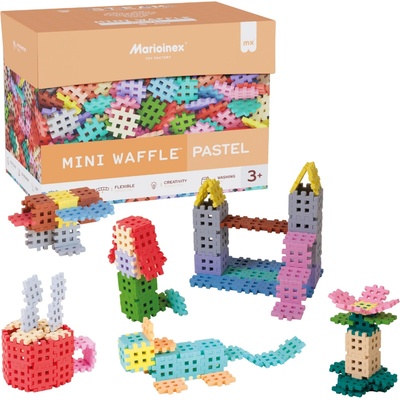 Marioinex Mini Waffle pastel 400 ks