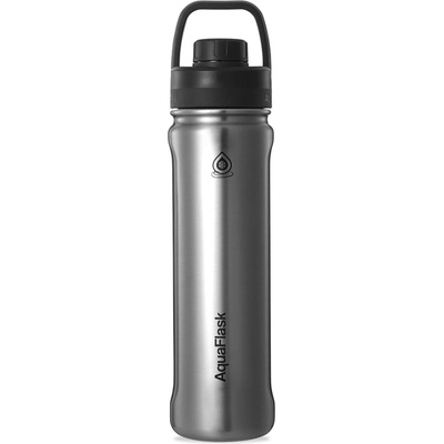 AquaFlask REGULAR+ M Ocelově stříbrná 650 ml