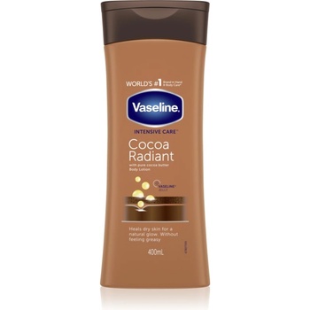 Vaseline Cocoa Radiant хидратиращо мляко за тяло с какаово масло 400ml