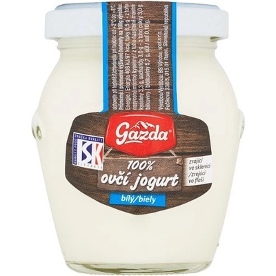 Gazda 100% ovčí jogurt biely 125 g