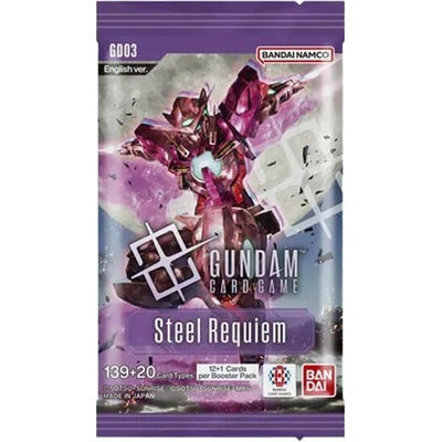Bandai Gundam TCG: Steel Requiem Booster
