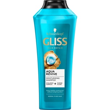 Schwarzkopf Gliss Aqua Revive hydratačný šampón na vlasy 400 ml