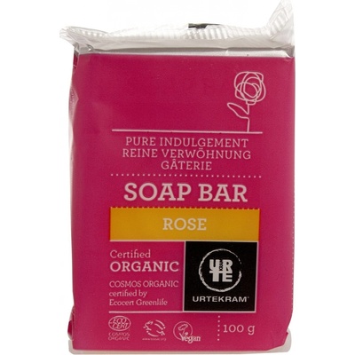 Urtekram mydlo na ruky ružové 100 g